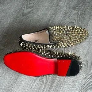 justar | Shoes | Mens Loafers Size 44 Designed With Golden 